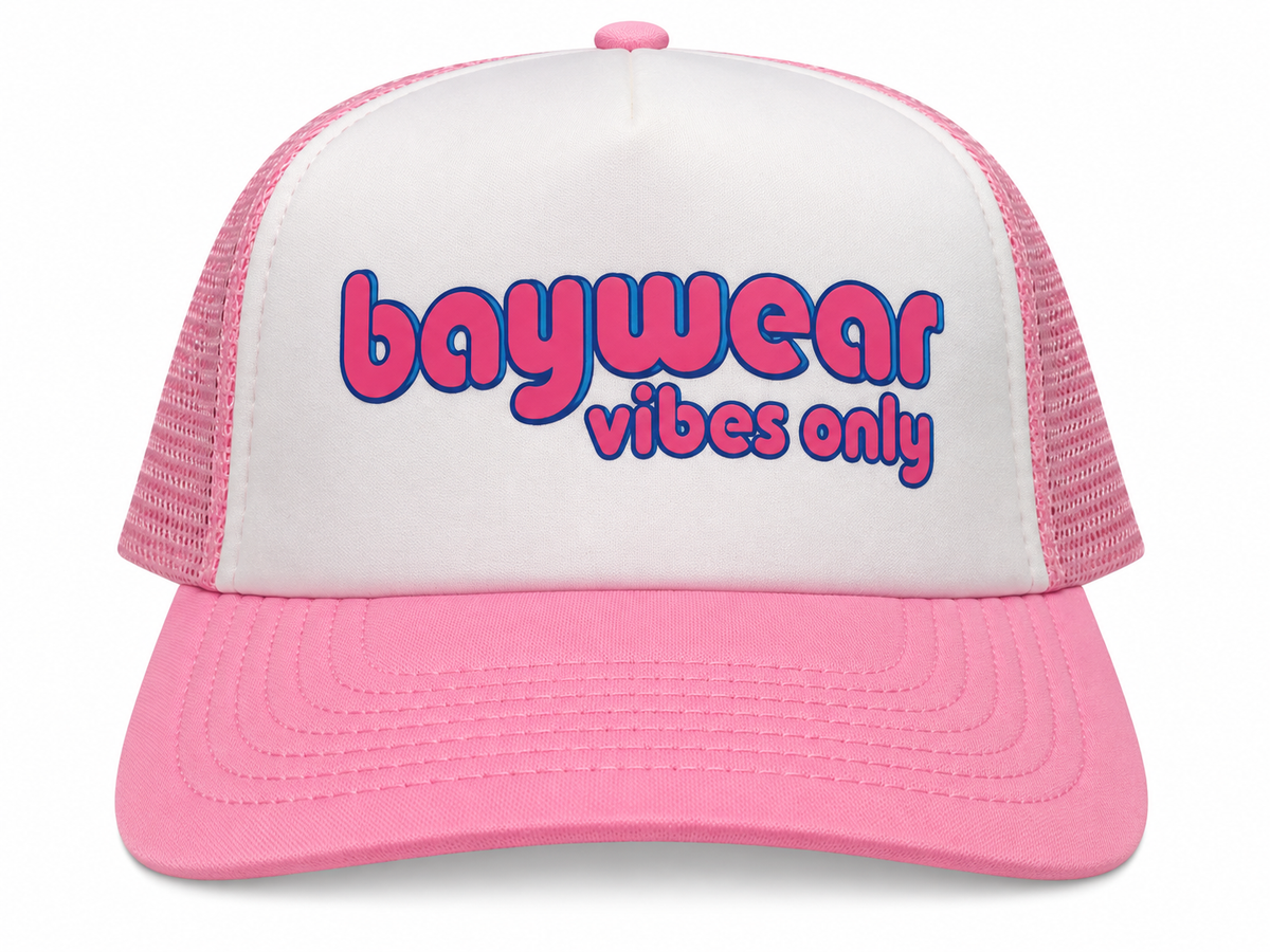 Baywear Vibes Only Foam Trucker Hat