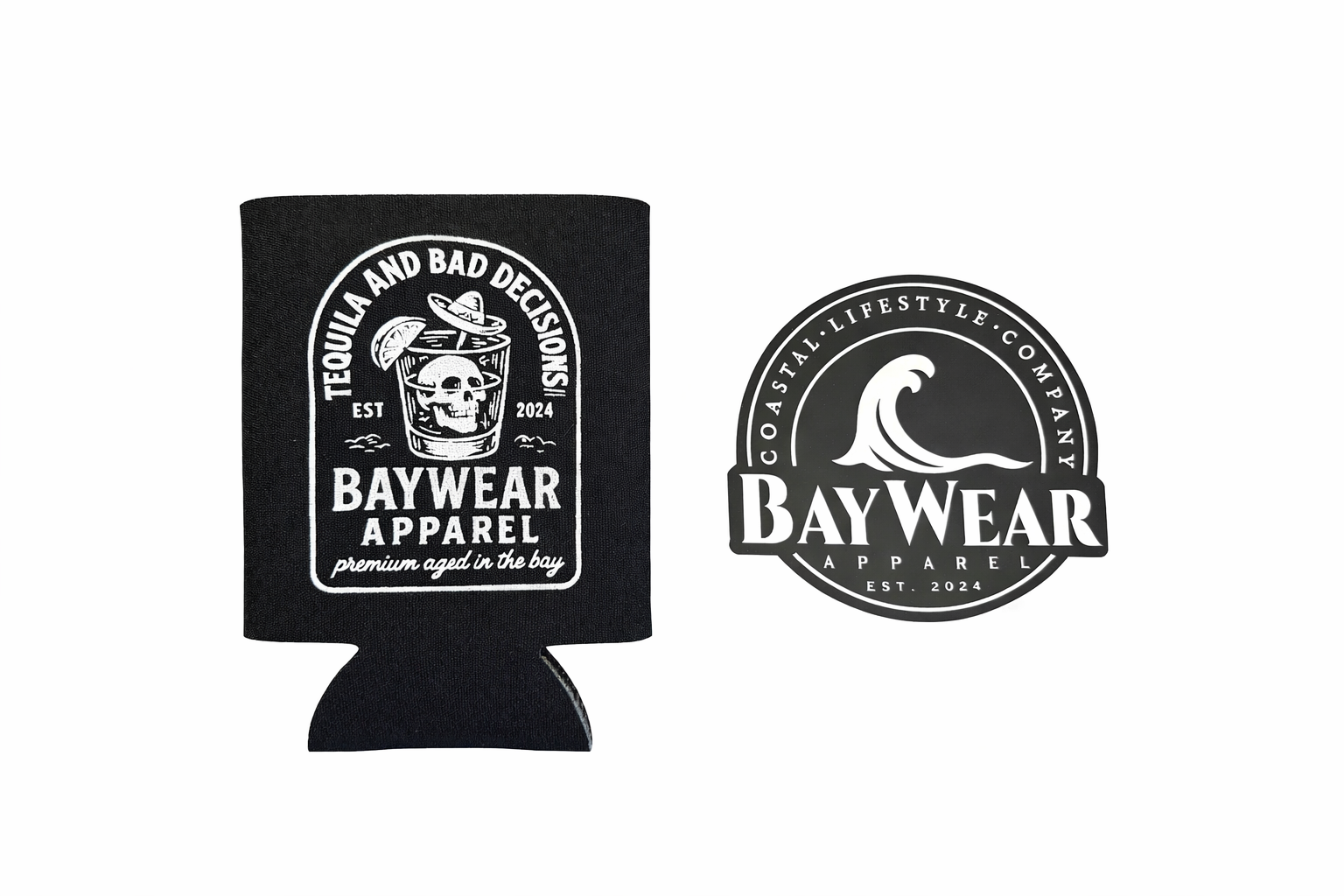 Coozie/Sticker Bundle